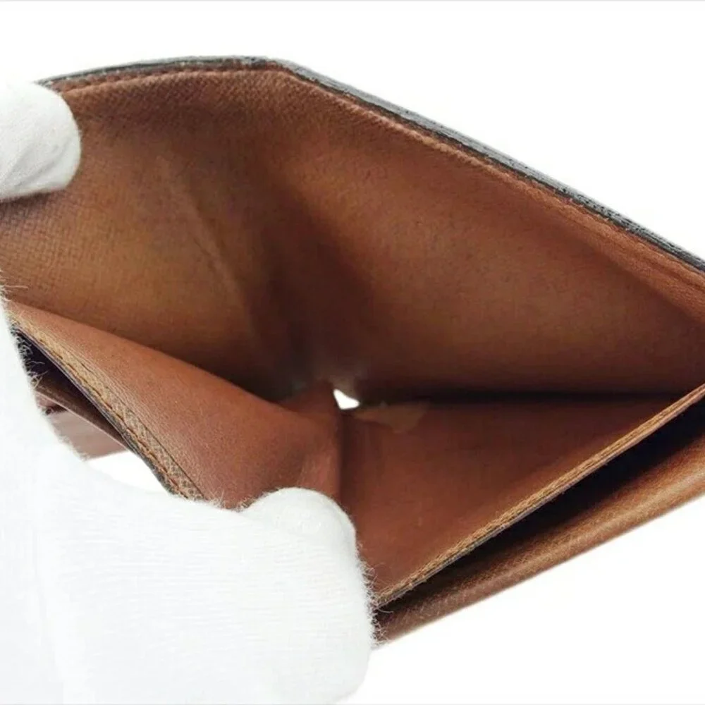 Louis Vuitton Bi -fold Wallet Mini Wallet USED